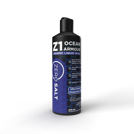 Z1 Ocean Armour Ceramic Liquid Wax 470ml - Zero Salt