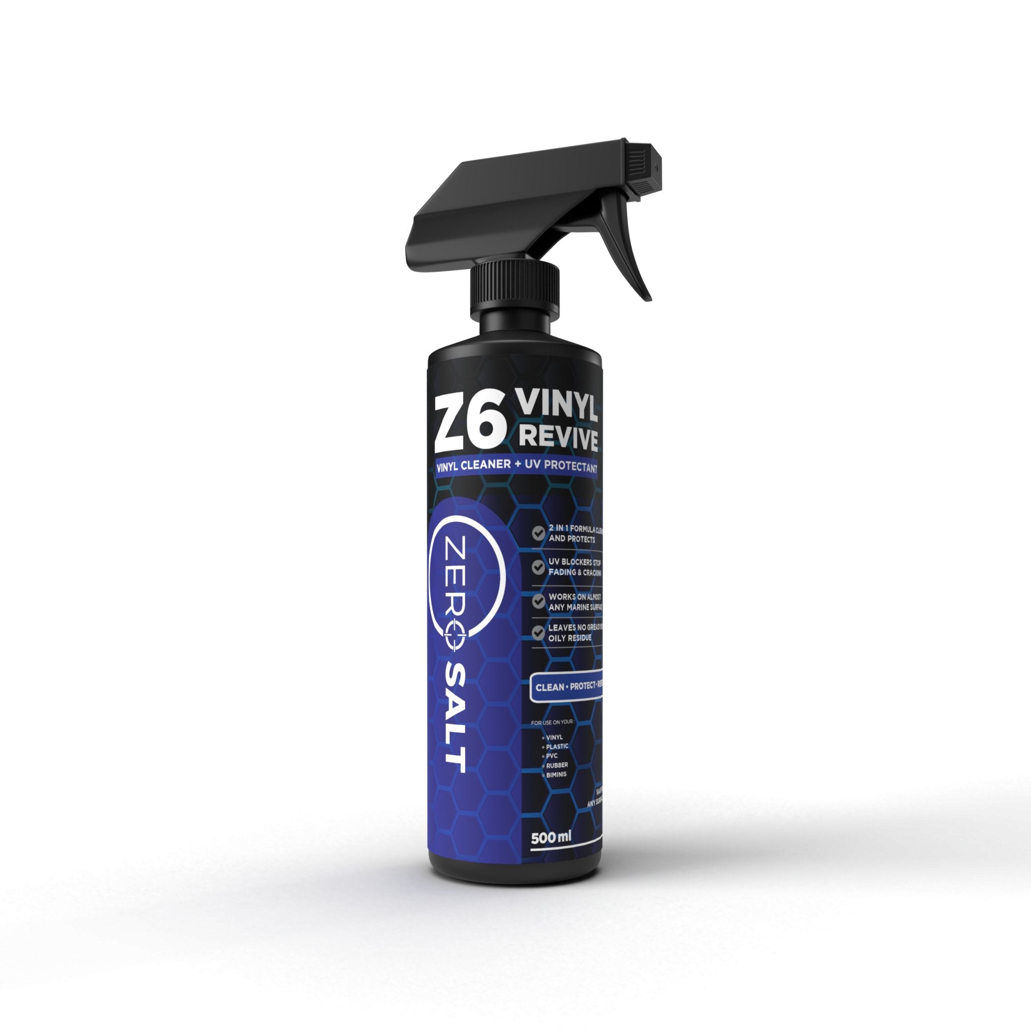 Z6 VINYL REVIVE 2 in 1 Cleaner + Sunblock - Zero Salt